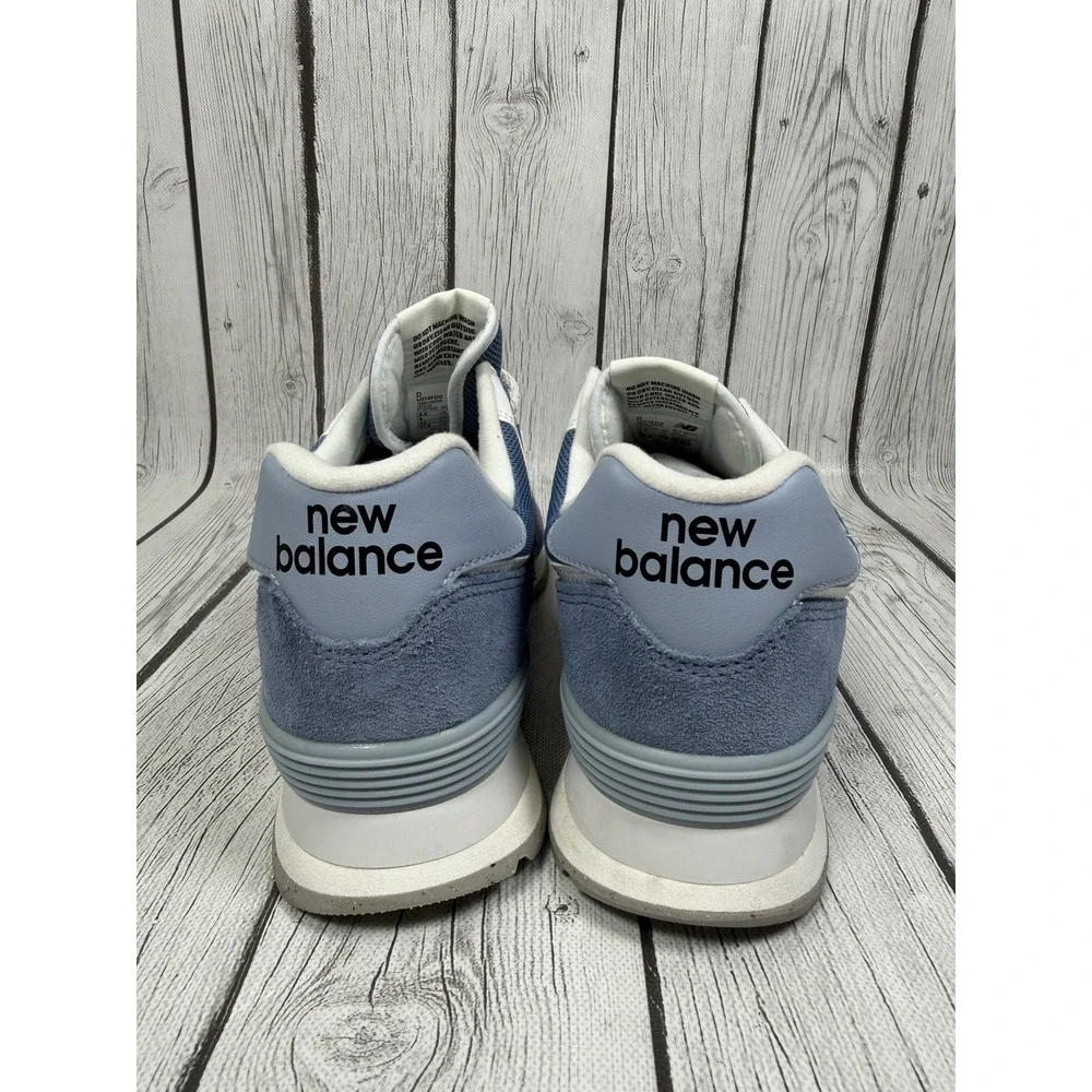 New Balance 574 Carolina Blue White U574FDG Men's Size 9.5 / Women's 11